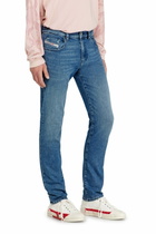 Diesel Slim Jeans Regular Waist 2019 D-Strukt - Jeans Mens in Blue