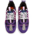 Versace Purple Chain Reaction Sneakers