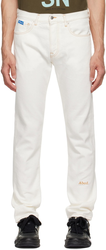 Photo: Advisory Board Crystals White Fit B Jeans