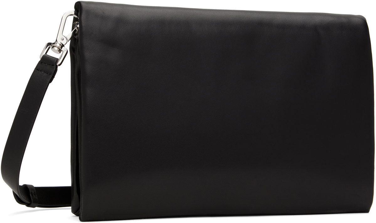 Dolce&Gabbana Black Nappa Leather Crossbody Bsag