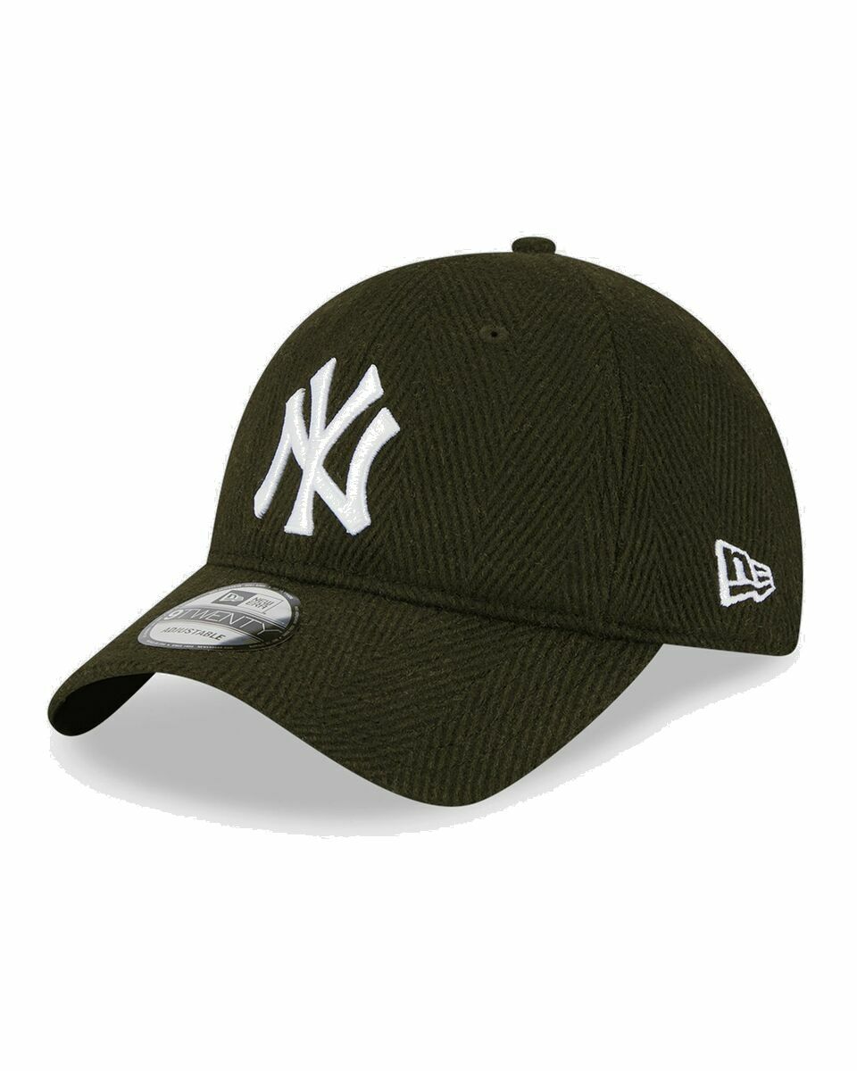 Photo: New Era Herringbone 9 Twenty New York Yankees Green - Mens - Caps