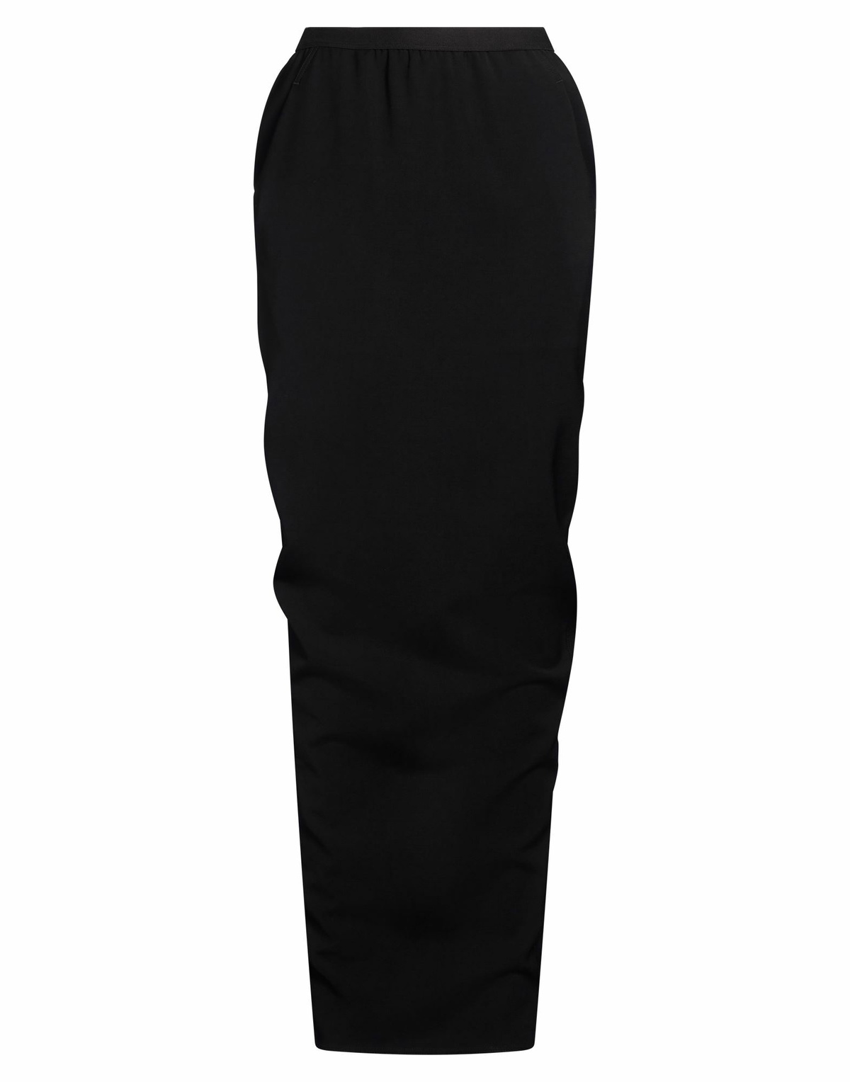 Rick Owens Womens Maxi skirt in Black