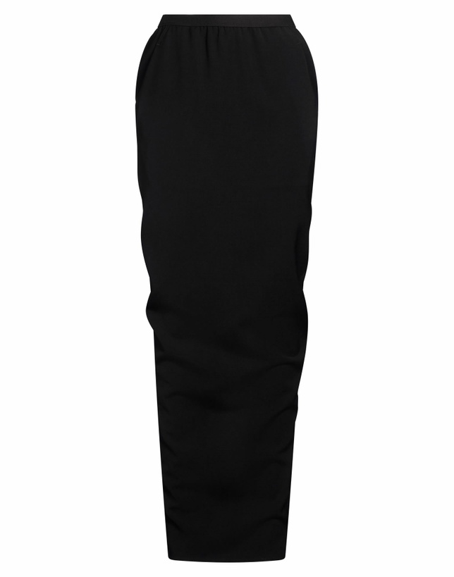 Photo: Rick Owens Womens Maxi skirt in Black