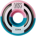 Orbs Pink & Blue Apparitions Splits Skateboard Wheels, 52 mm