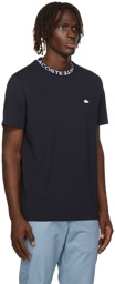 Lacoste Navy Ultra-Lightweight Piqué T-Shirt