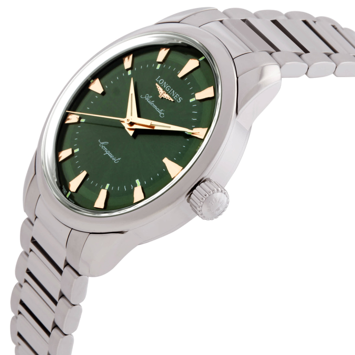 Longines Conquest Heritage Automatic Green Dial Mens Watch L16504026
