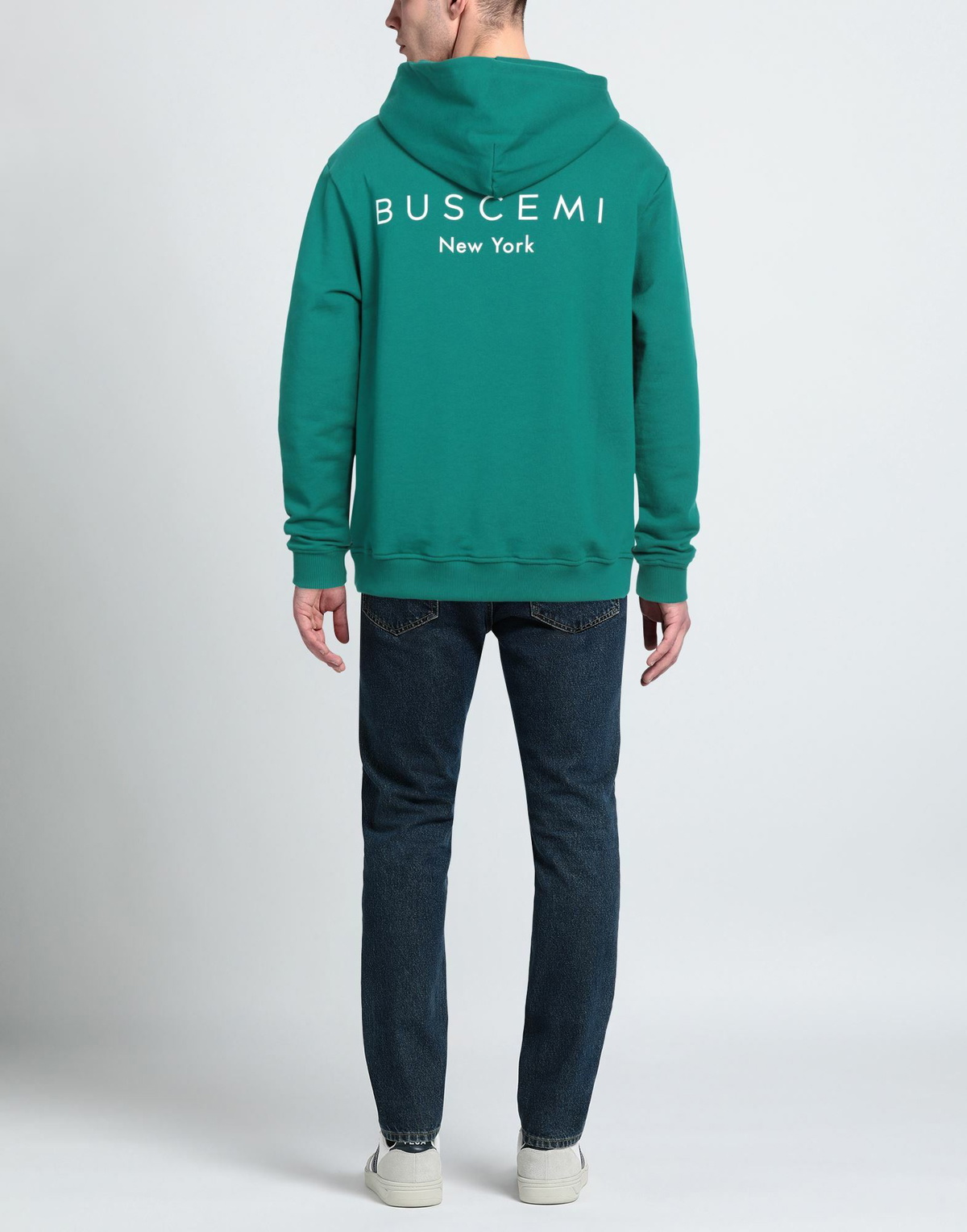 Buscemi Mens Sweatshirt Emerald in Green