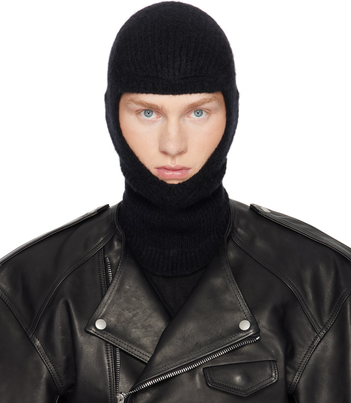 Photo: Rick Owens Black Porterville Skull Balaclava