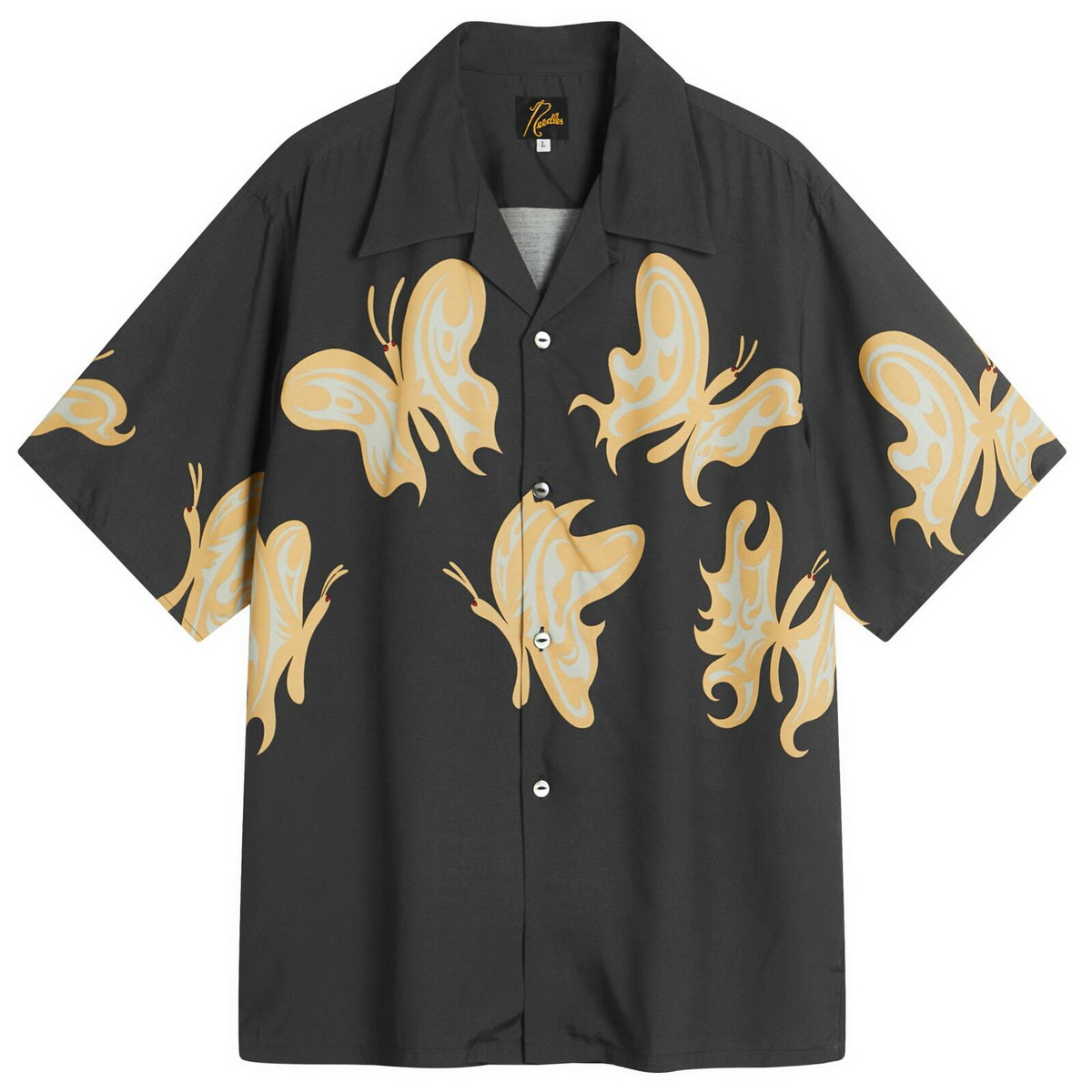 トップス Needles 20ss Jacquard Vacation Shirt Needles Jacquard Vacation Shirt Navy Needles