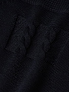 Nili Lotan - Reggie Silk and Cotton-Blend Sweater - Blue