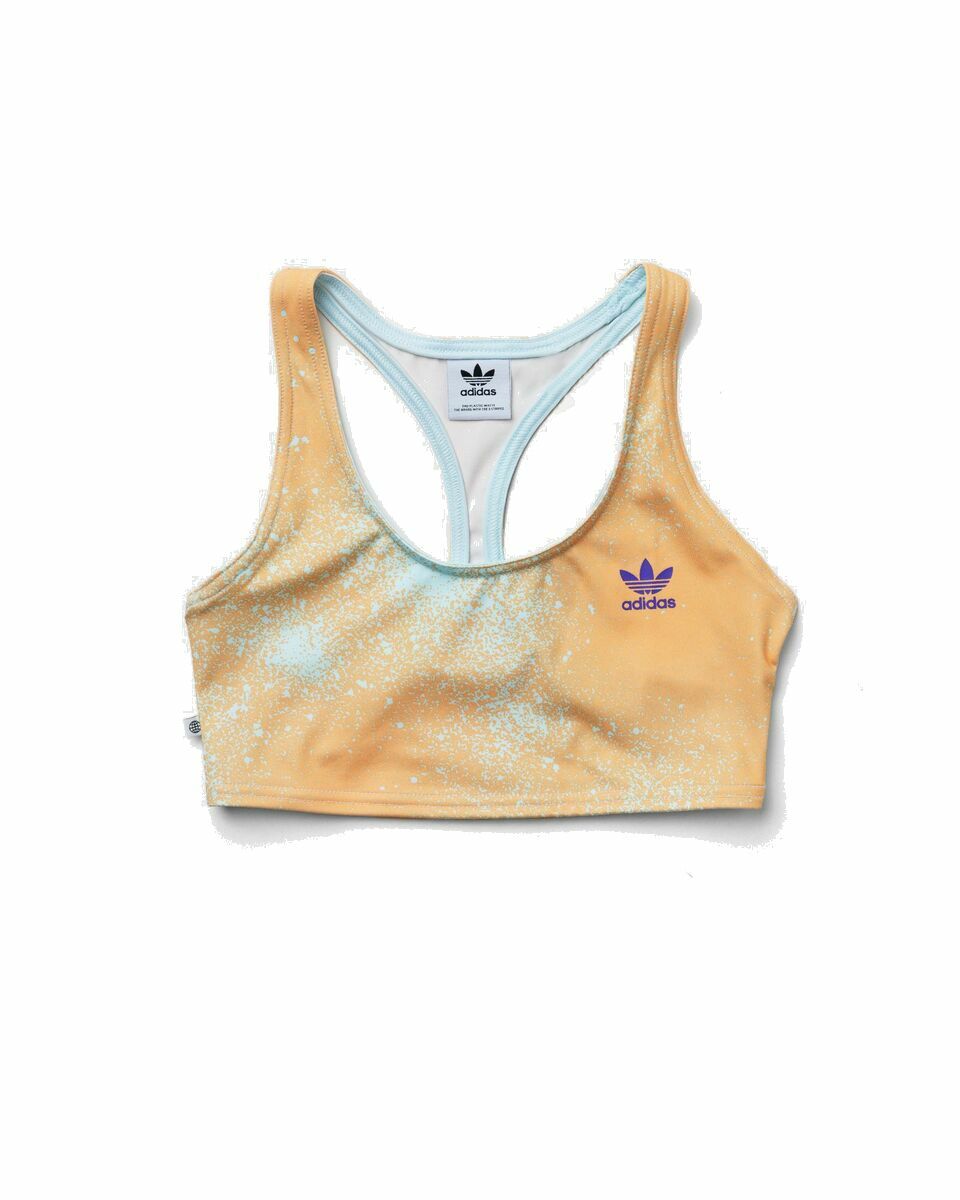 Photo: Adidas Aop Bra Top Orange - Womens - (Sports ) Bras