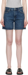 rag & bone Blue Kaia Denim Shorts