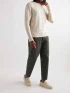 Officine Générale - Marco Pointelle-Knit Sweater - Neutrals