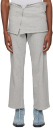 Mainline:RUS/Fr.CA/DE Gray Zey Sweatpants