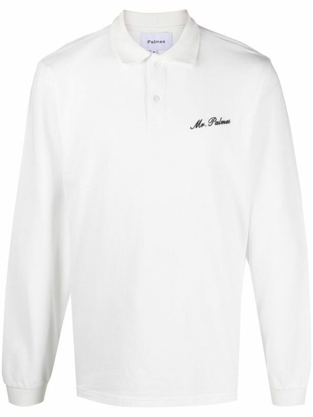 Photo: PALMES - Logo Organic Cotton Polo Shirt