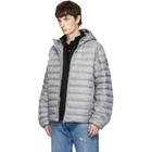 Canada Goose Gray 'Tonal Label' Stratus Down Jacket