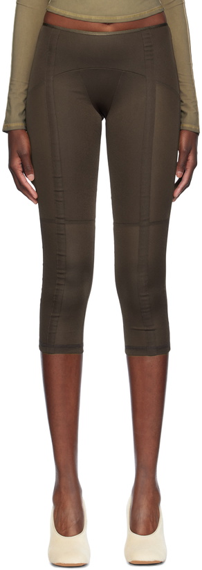 Photo: KNWLS Brown Grace Capri Leggings