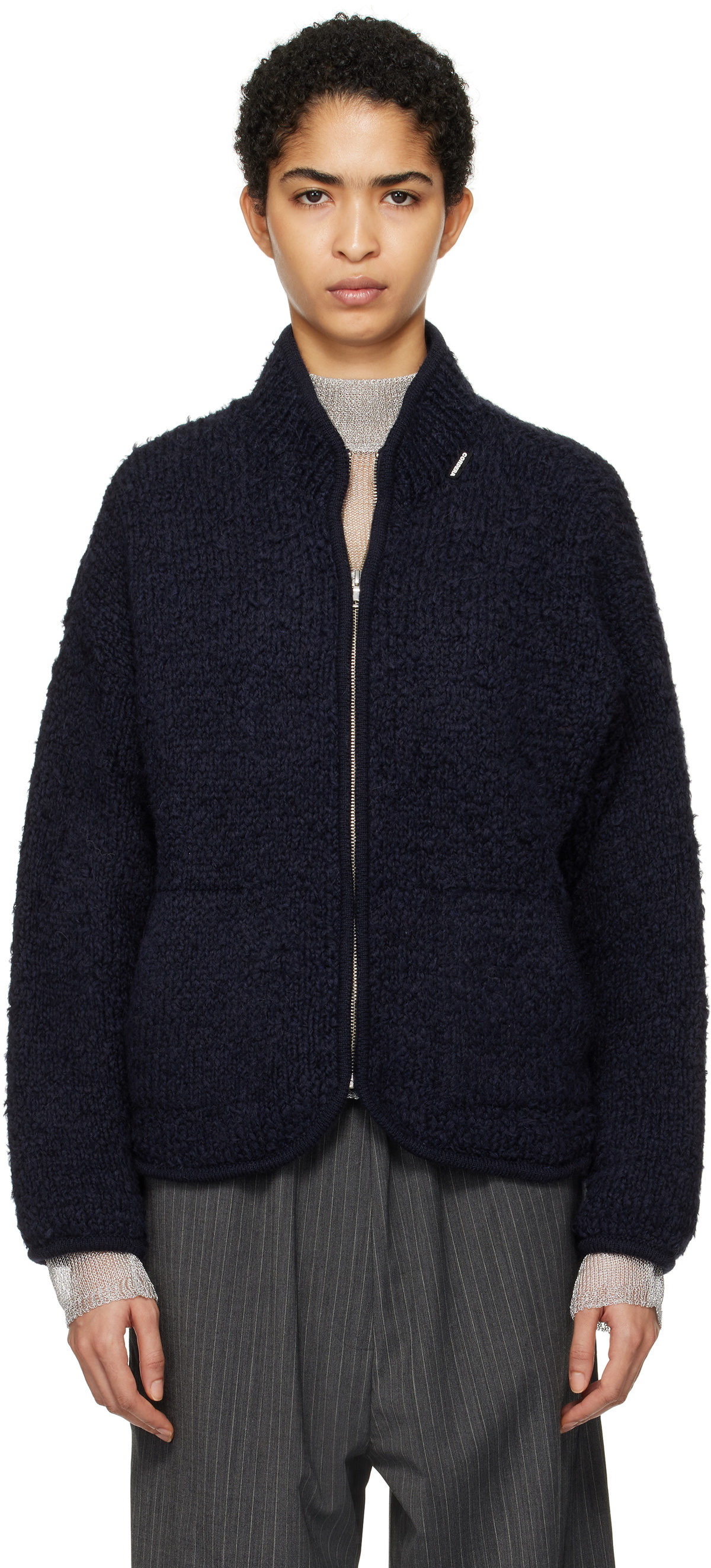 Cordera Navy Teddy Jacket
