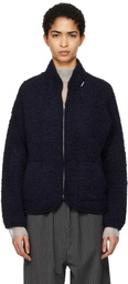 Cordera Navy Teddy Jacket