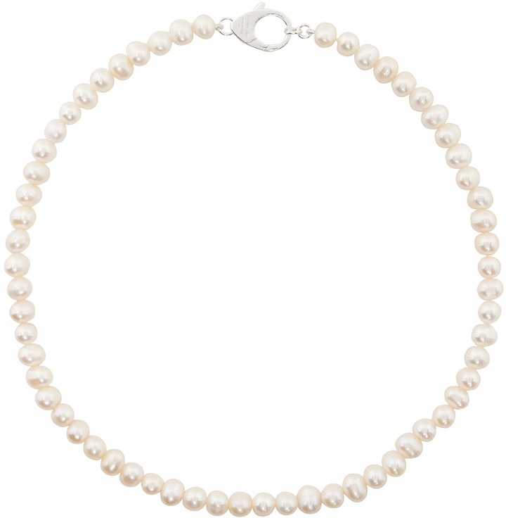Photo: Hatton Labs White Classic Pearl Necklace