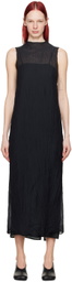 Gabriela Coll Garments Black No.265 Maxi Dress