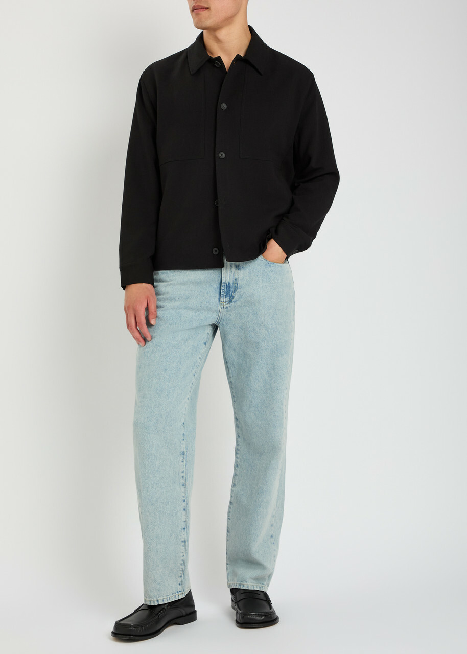 Mki Miyuki Zoku Classic Straight-leg Jeans Light Blue