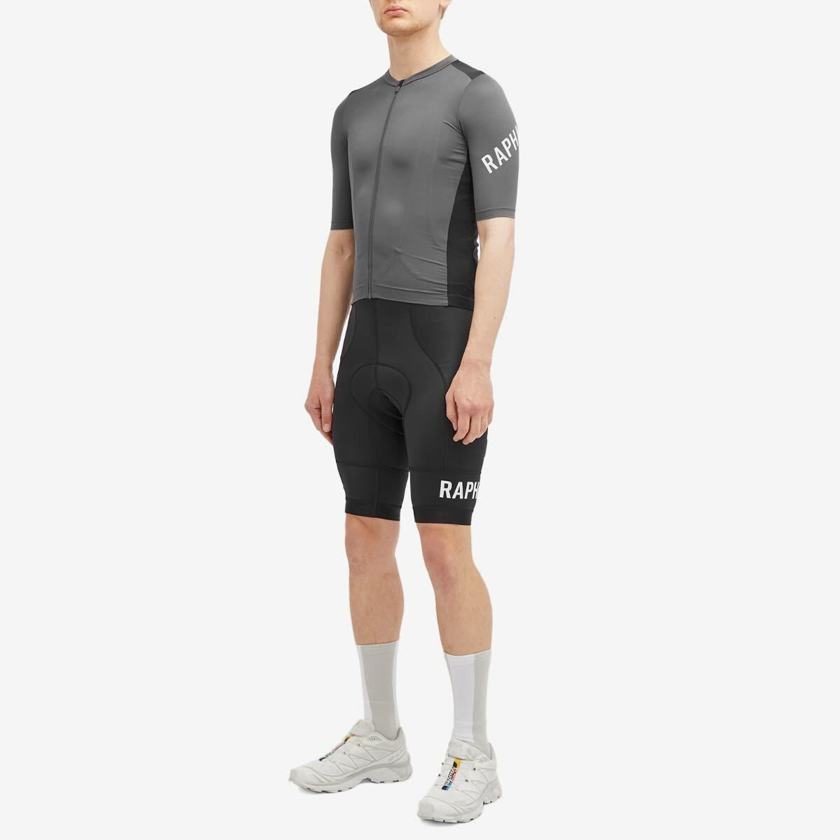 Rapha Men's Pro Team Jersey in Dark Grey/Black Rapha