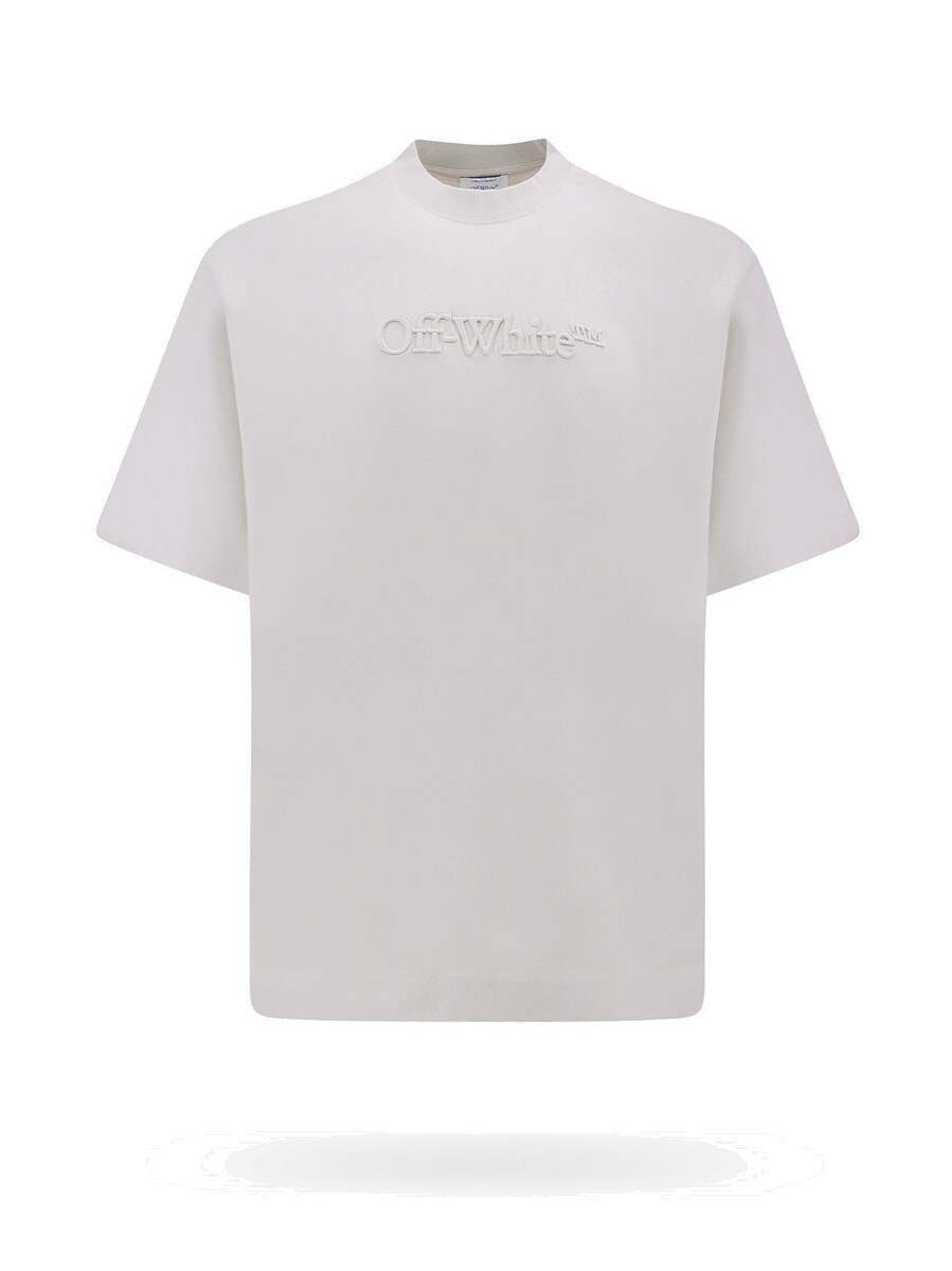 Off White T Shirt Grey Mens Off-White