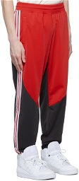 adidas Originals Red & Black SST Lounge Pants