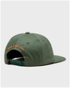 Market Offset Arc 6 Panel Hat Green/Orange - Mens - Caps