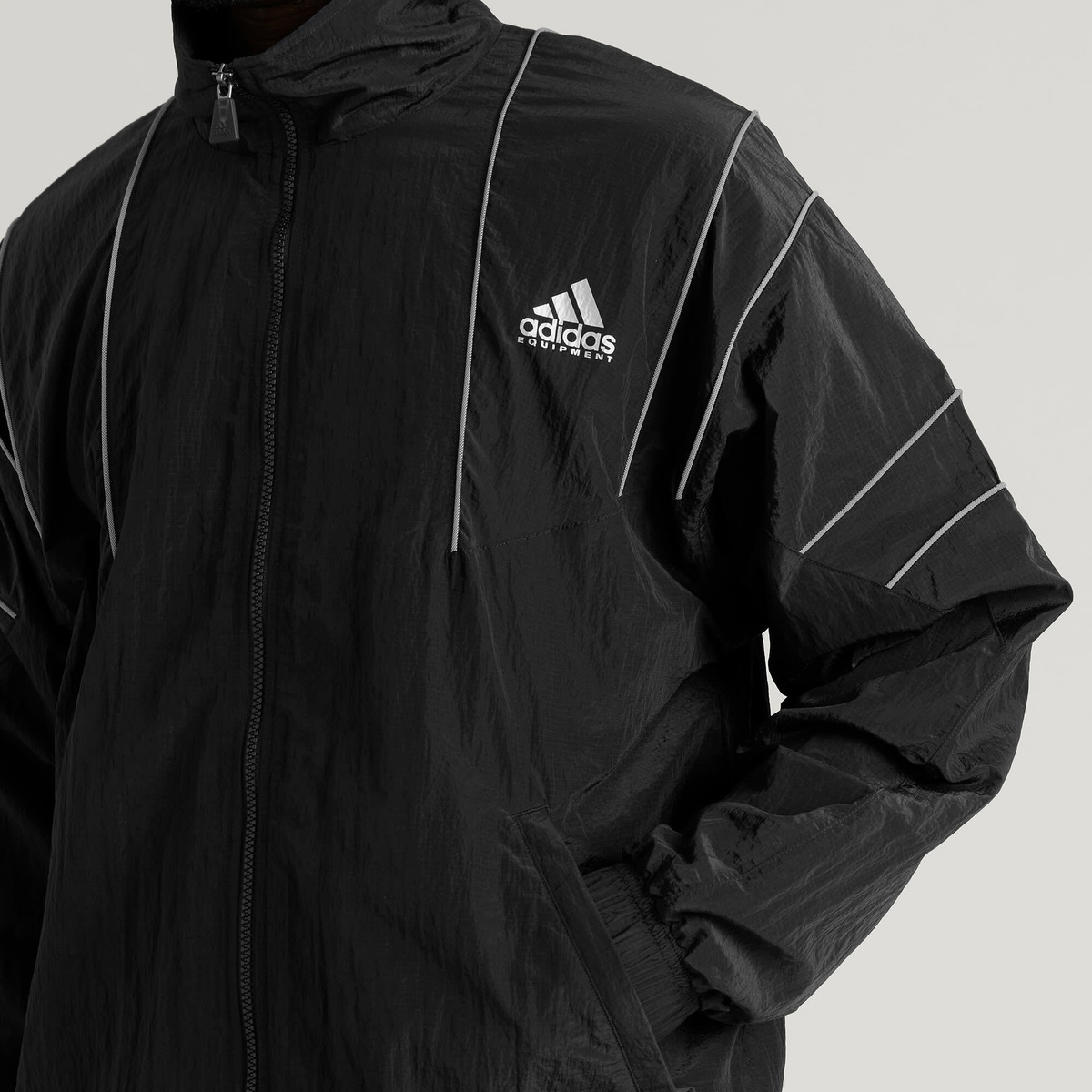 Adidas Men's EQT Track Top in Black