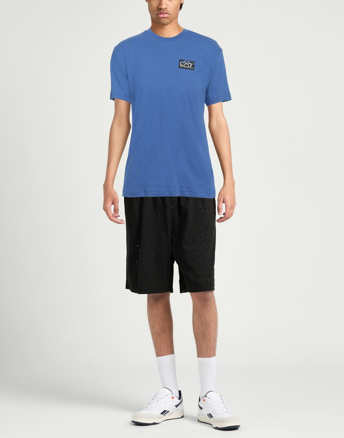 Ea7 Mens T-shirt in Purple
