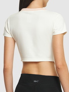 REEBOK CLASSICS - Classic Stretch Cotton Cropped T-shirt