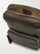 Dunhill - 1893 Harness North South Full-Grain Leather Messenger Bag