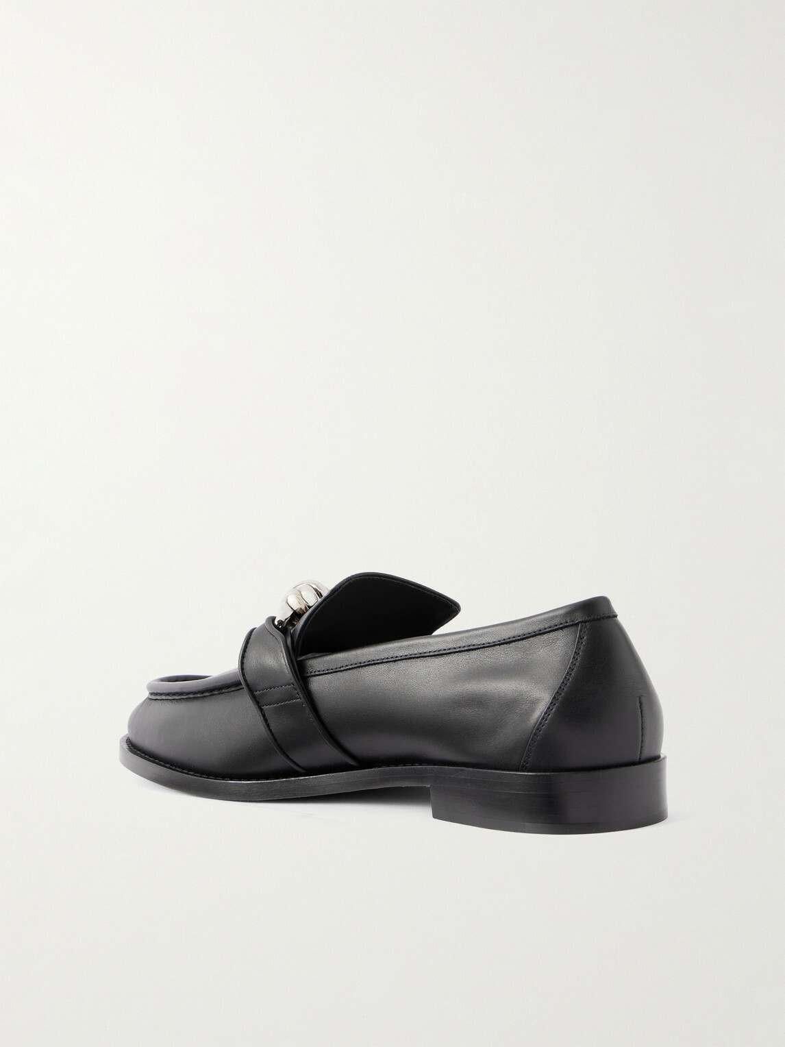 Bottega Veneta - Astaire Knot-Detailed Leather Loafers - Black