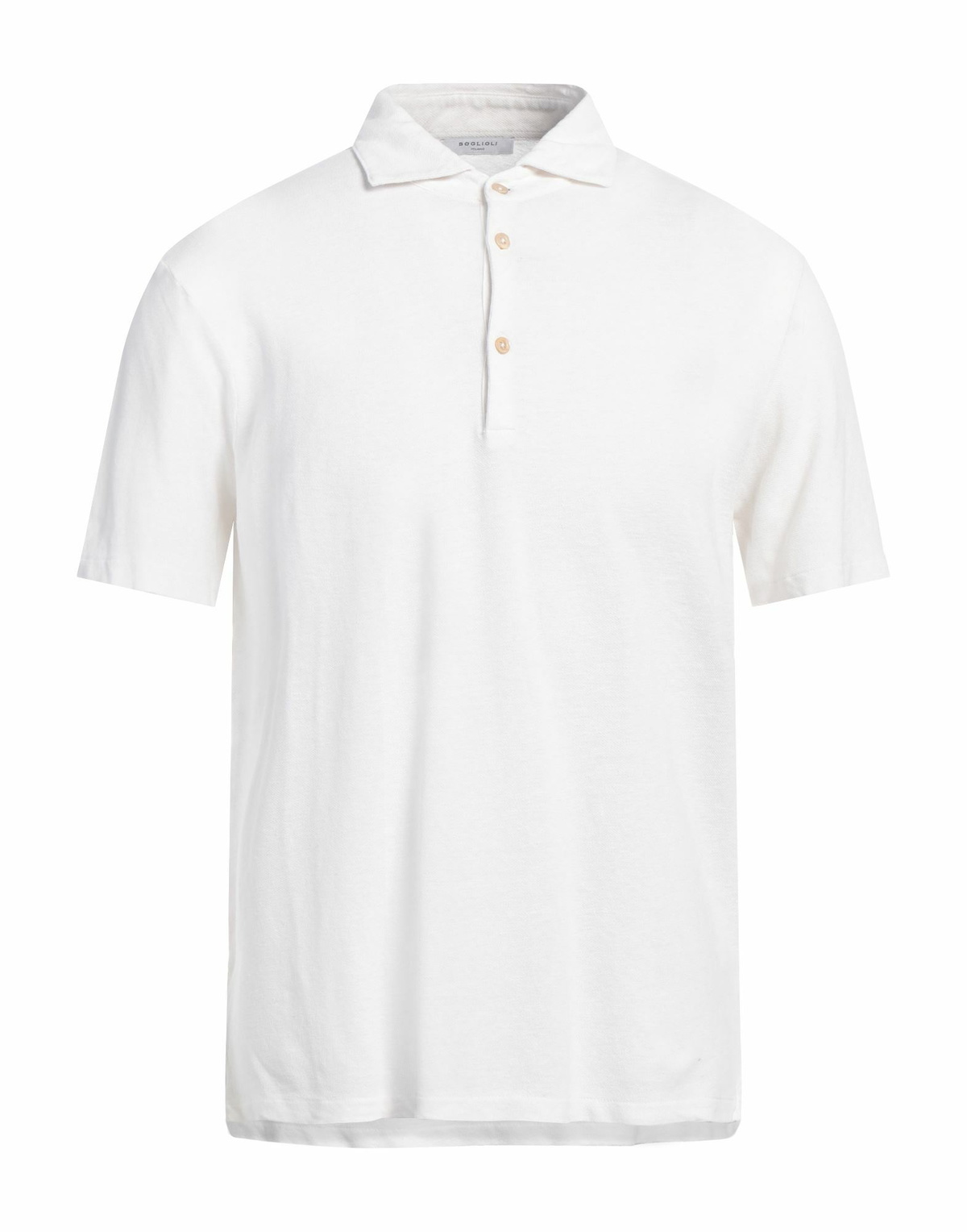 Boglioli Mens Polo shirt in White