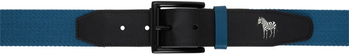 Photo: PS by Paul Smith Blue Canvas Belt