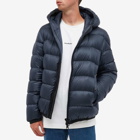 Moncler Men's Myosotis Hooded Down Jacket in Navy