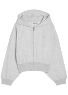 Tala Cocoon Hooded Jersey Sweatshirt Grey