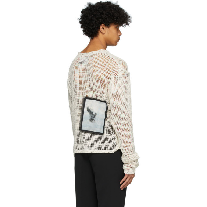 Worstok Off-White Rope Sweater