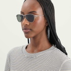 Saint Laurent Sunglasses Saint Laurent SL 831 Vesper Sunglasses in Silver/Grey 