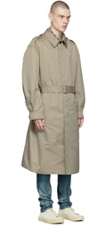 TOM FORD Beige Polyester Trench Coat