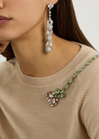 Simone Rocha Pearl and Crystal-embellished Drop Earrings - One Size