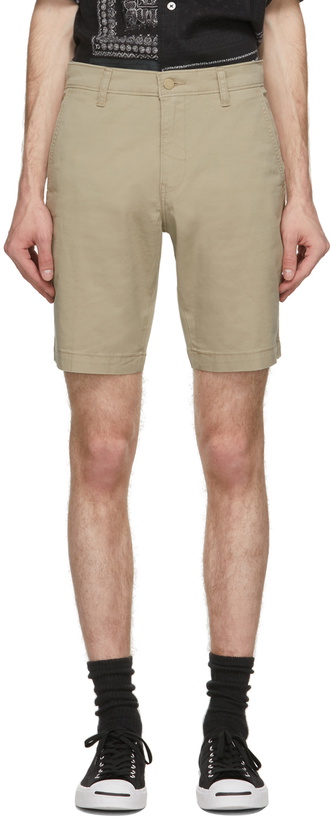 Photo: Levi's Beige XX Chino Taper Shorts