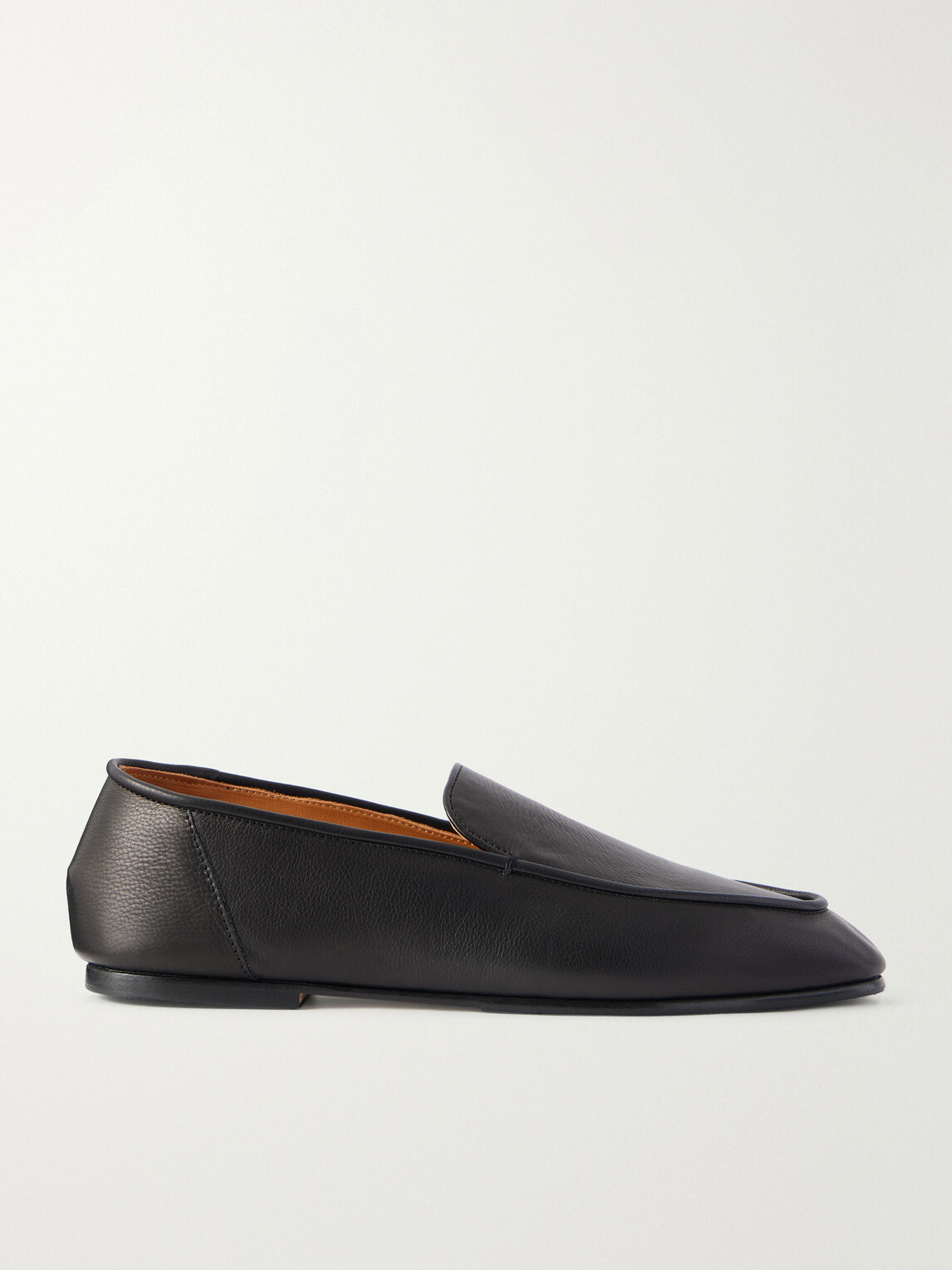 Auralee - Leather Loafers - Black
