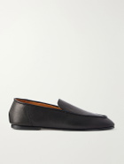Auralee - Leather Loafers - Black