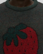 By Parra Stupid Strawberry Knitted Pullover Green - Mens - Pullovers