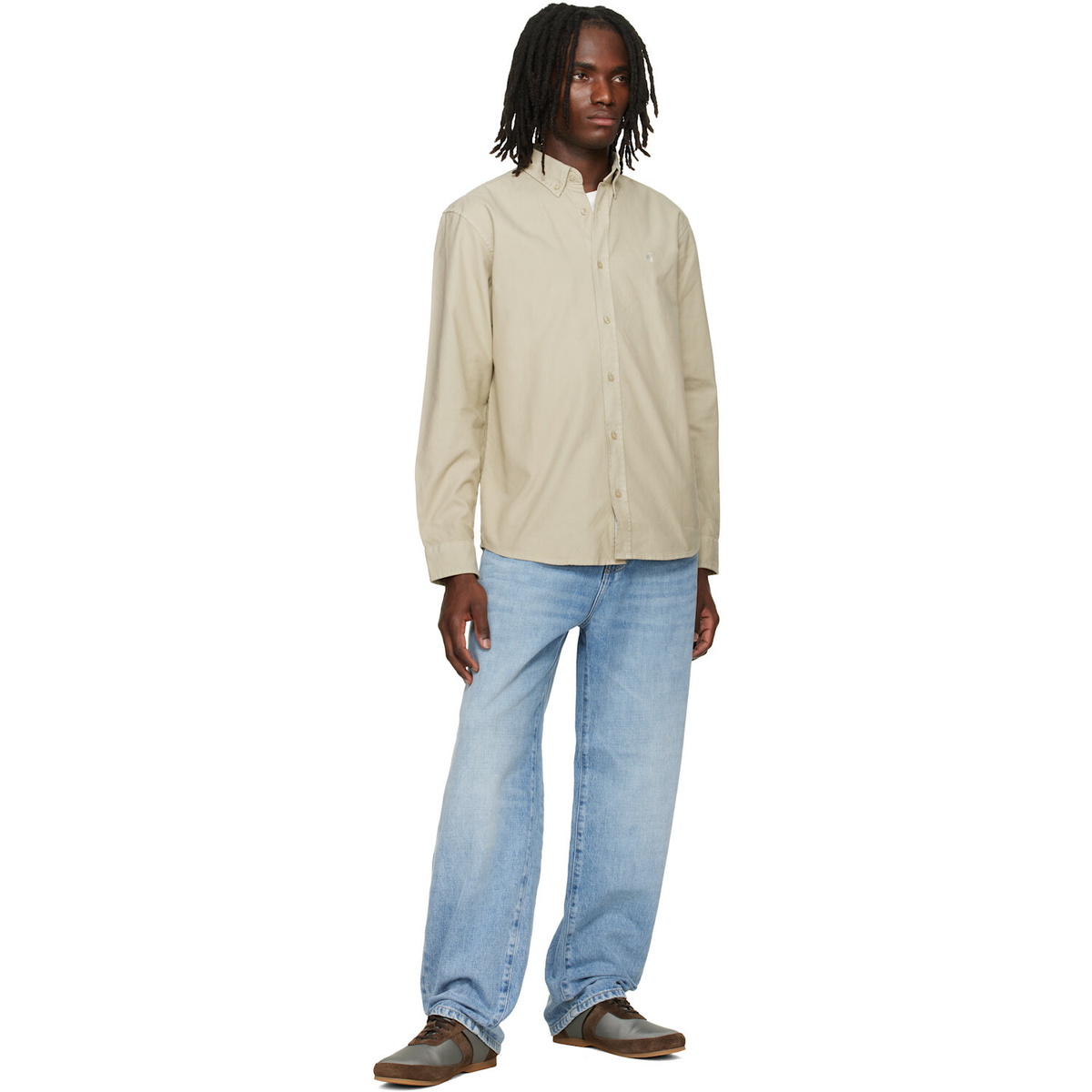 Carhartt Work In Progress Beige Bolton Shirt