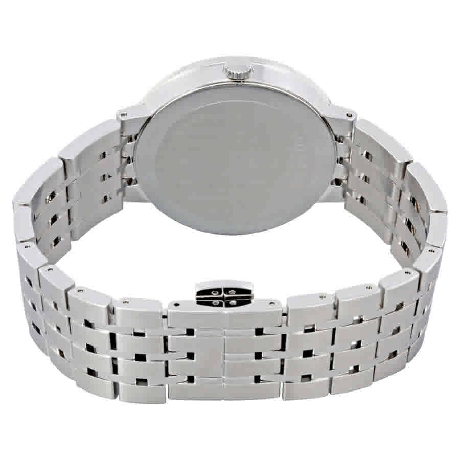 Movado Esperanza Black Dial Stainless Steel Mens Watch 0607057