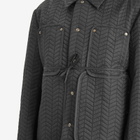 Craig Green Men's Quilted Worker Jacket in Black